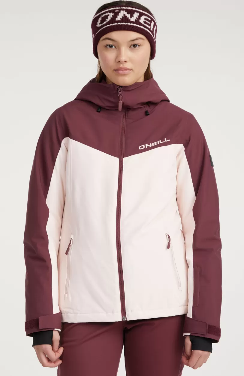 Online O’Neill Aplite Wintersportjas | Windsor Wine Colour Block