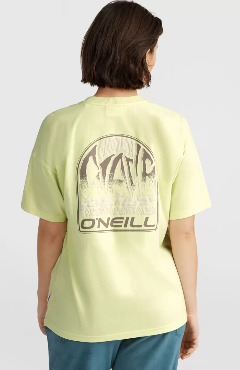 Cheap O’Neill Back Graphic T-shirt | Lime Wash