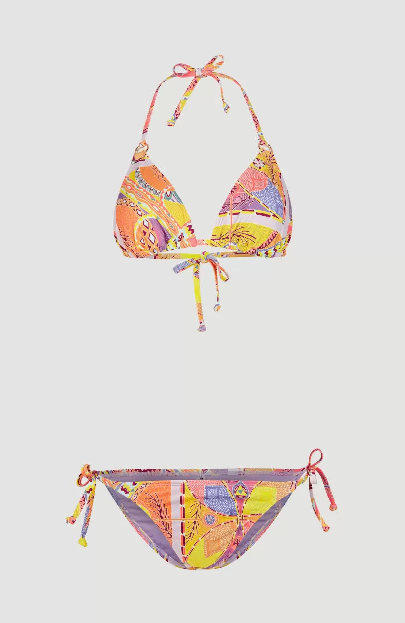 Shop O’Neill Bikini Capri - Bondey Triangle | Yellow Scarf Print