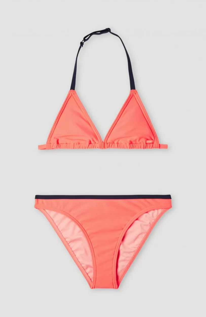 Hot O’Neill Bikini Essentials Triangle | Neon Coral