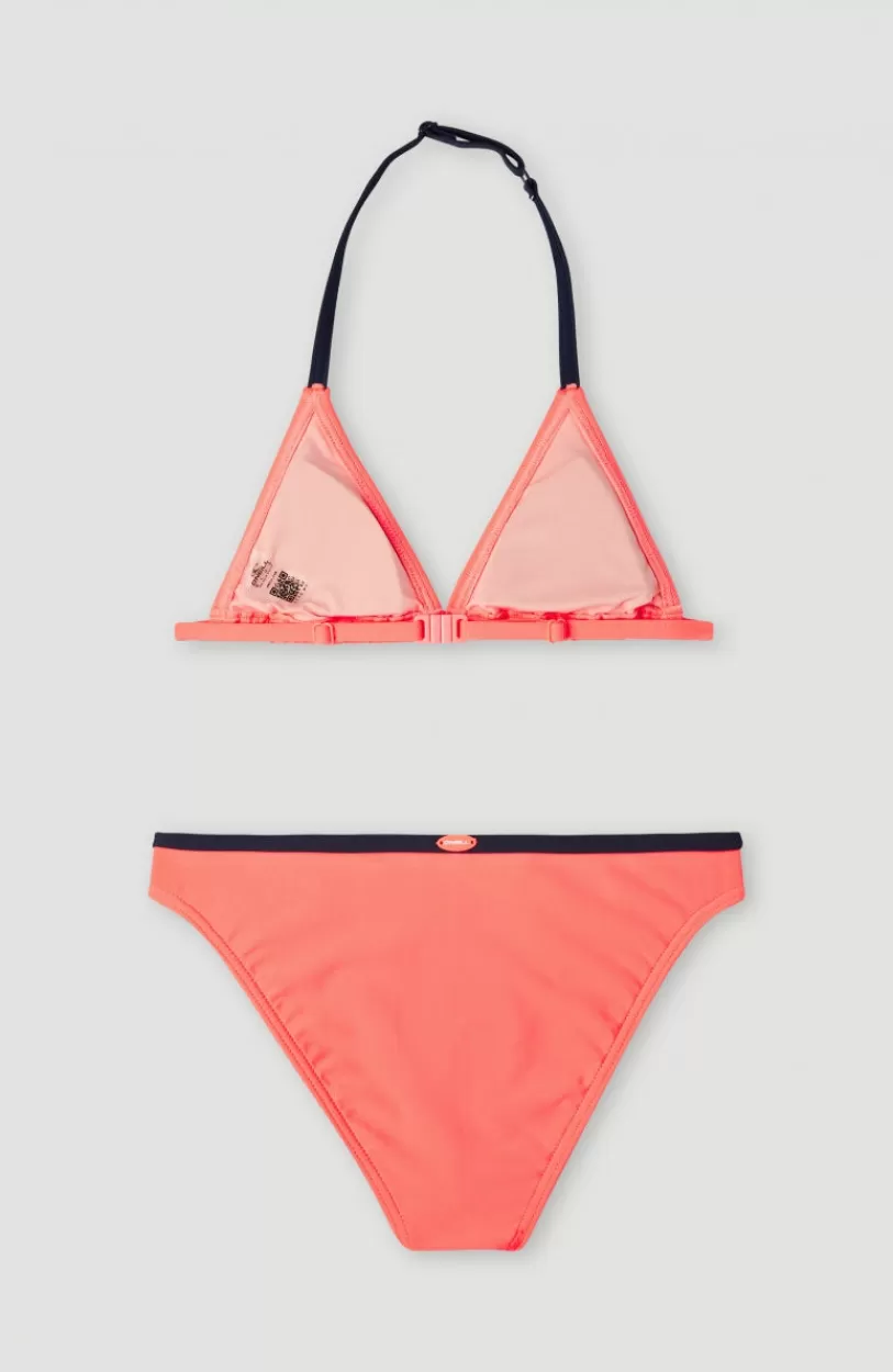 Hot O’Neill Bikini Essentials Triangle | Neon Coral