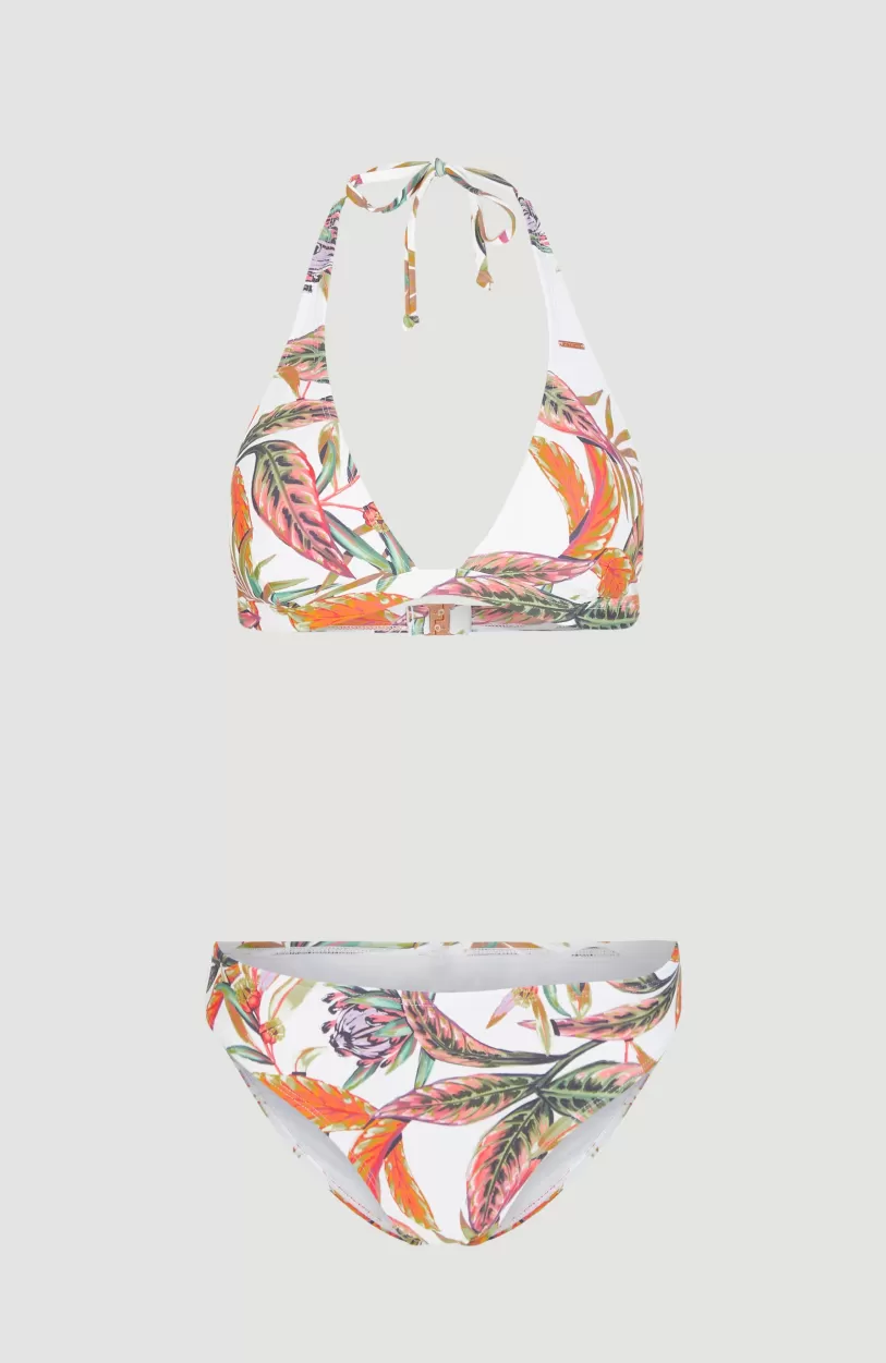 Sale O’Neill Bikini Marga - Rita Halter | White Tropical Flower