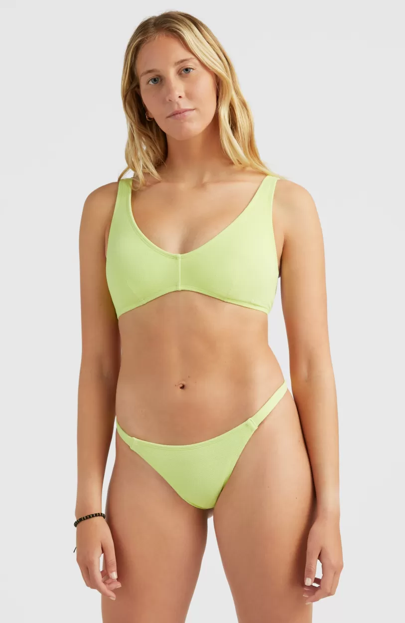 Online O’Neill Bikini Terry Lucia Longline Triangle | Sunny Lime