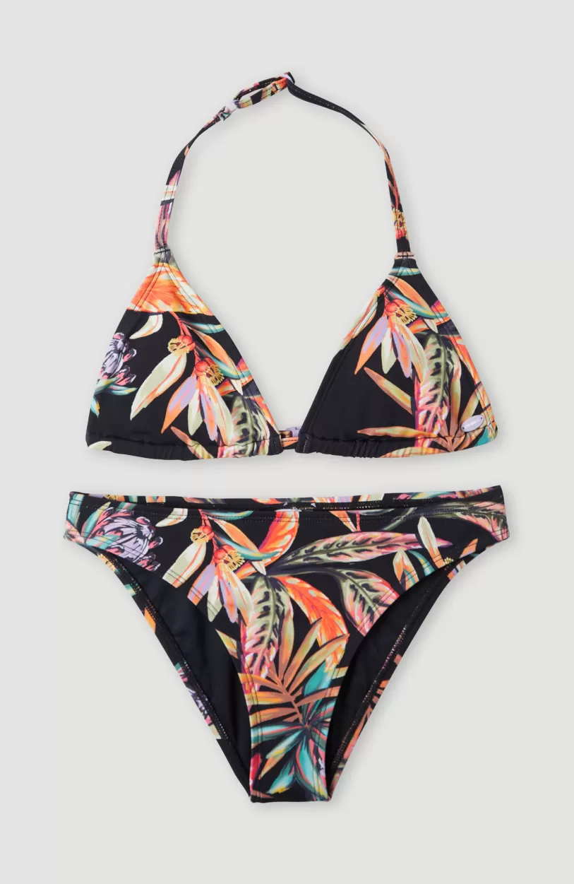 Clearance O’Neill Bikini Venice Beach Party | Black Tropical Flower