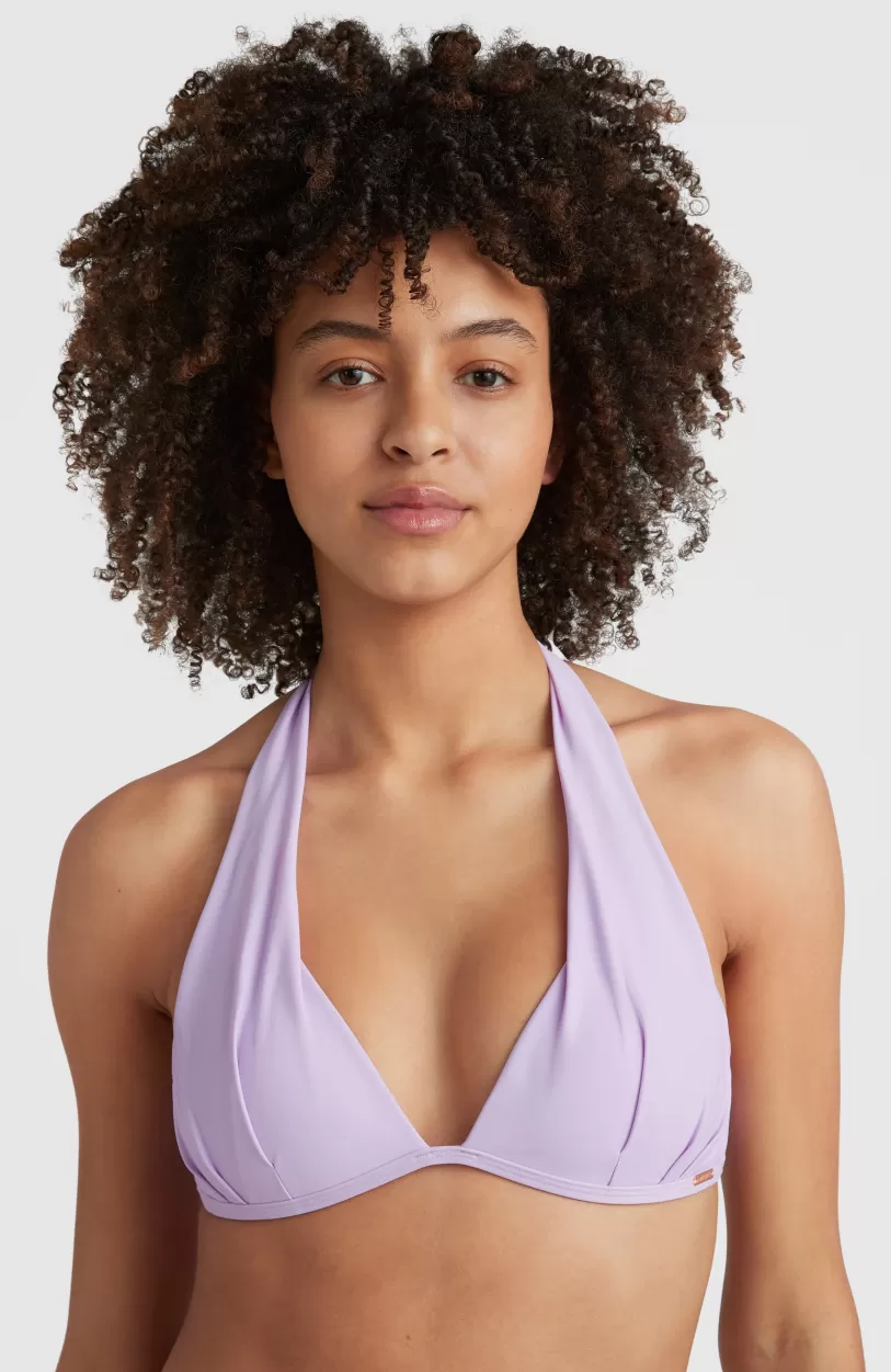 Sale O’Neill Bikinitop Sao Mix Mould Halter | Purple Rose