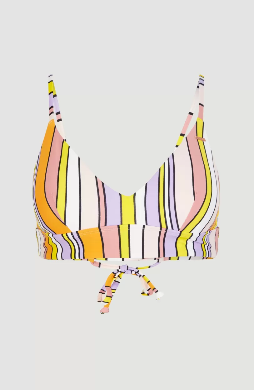 Outlet O’Neill Bikinitop Wave Bralette | Multi Stripe