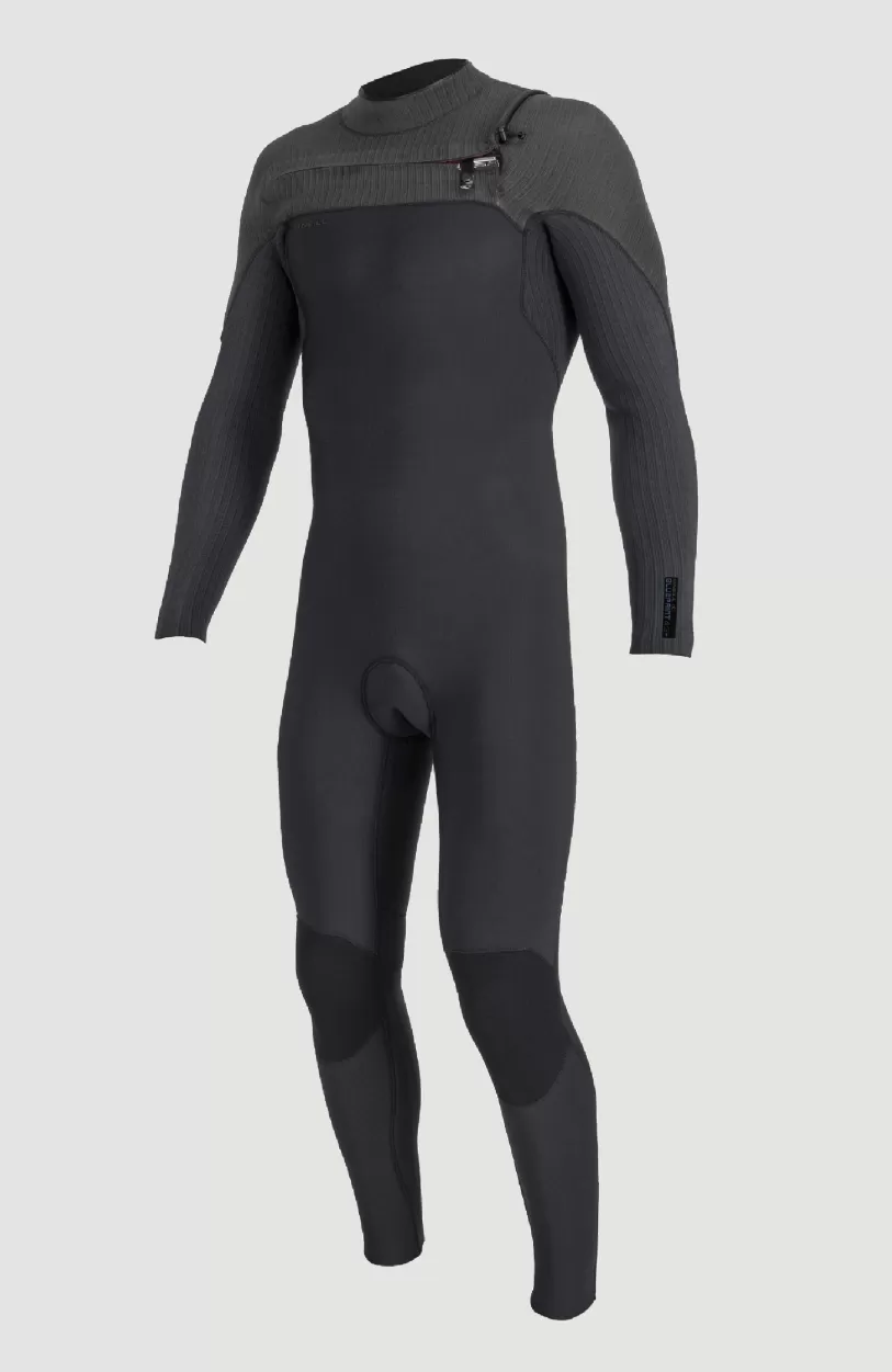 Hot O’Neill Blueprint 4/3mm Chest Zip Full Wetsuit | BLACK/RAVEN