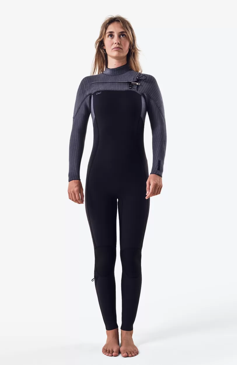 Cheap O’Neill Blueprint 5/4mm Chest Zip Full Wetsuit | BLACK/SHADE