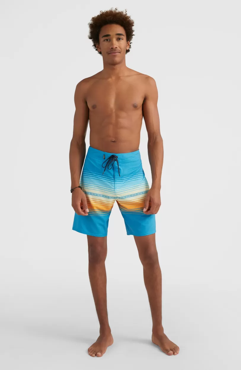 Shop O’Neill Boardshort Heat Stripe Line 19'' | Princess Blue