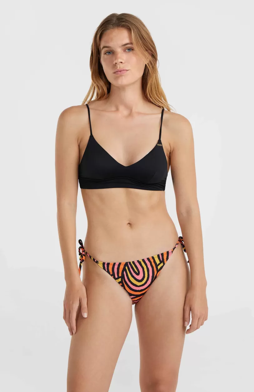 Best O’Neill Bondey Bikinibroekje | Orange Rainbow Stripe