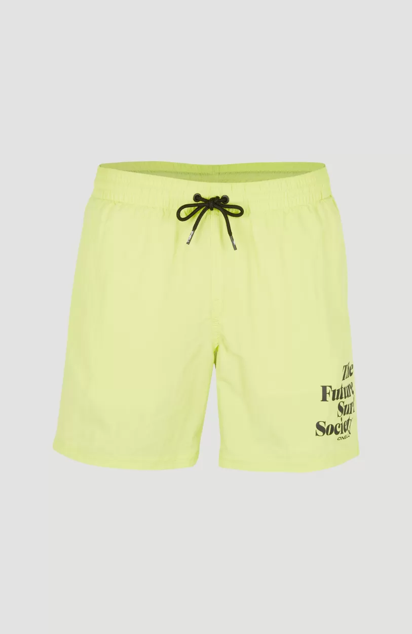 Sale O’Neill Cali FSS 16'' Zwemshort | Sunny Lime