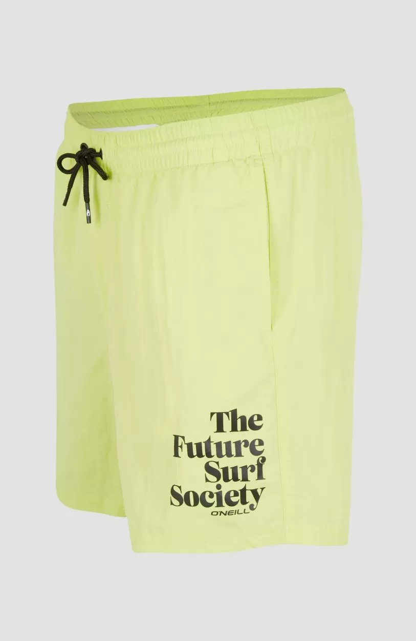 Sale O’Neill Cali FSS 16'' Zwemshort | Sunny Lime