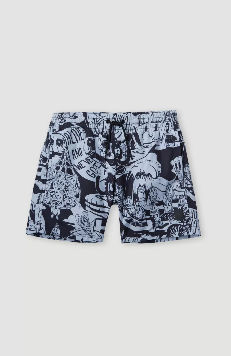 Best Sale O’Neill Cali Hybrid 13" Zwemshort | Black Oyster