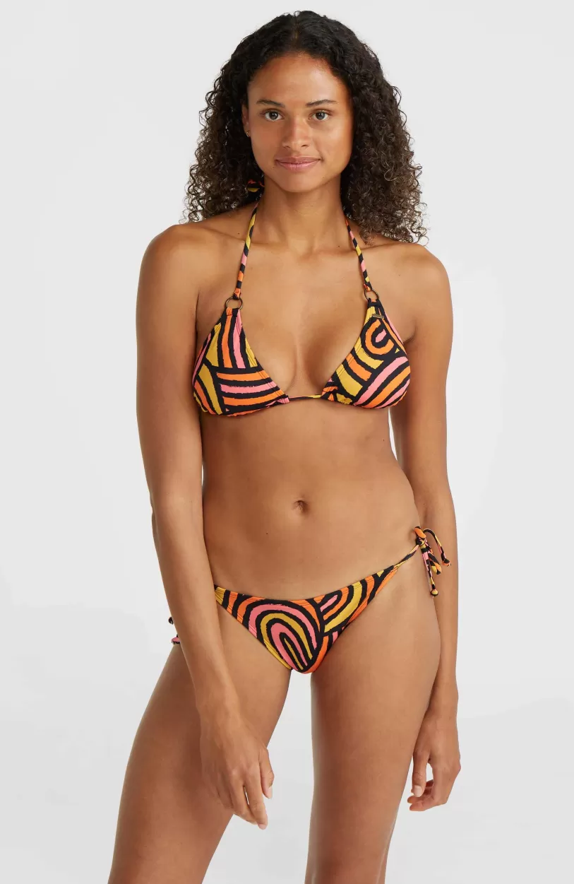 Online O’Neill Capri - Bondey Bikiniset | Orange Rainbow Stripe