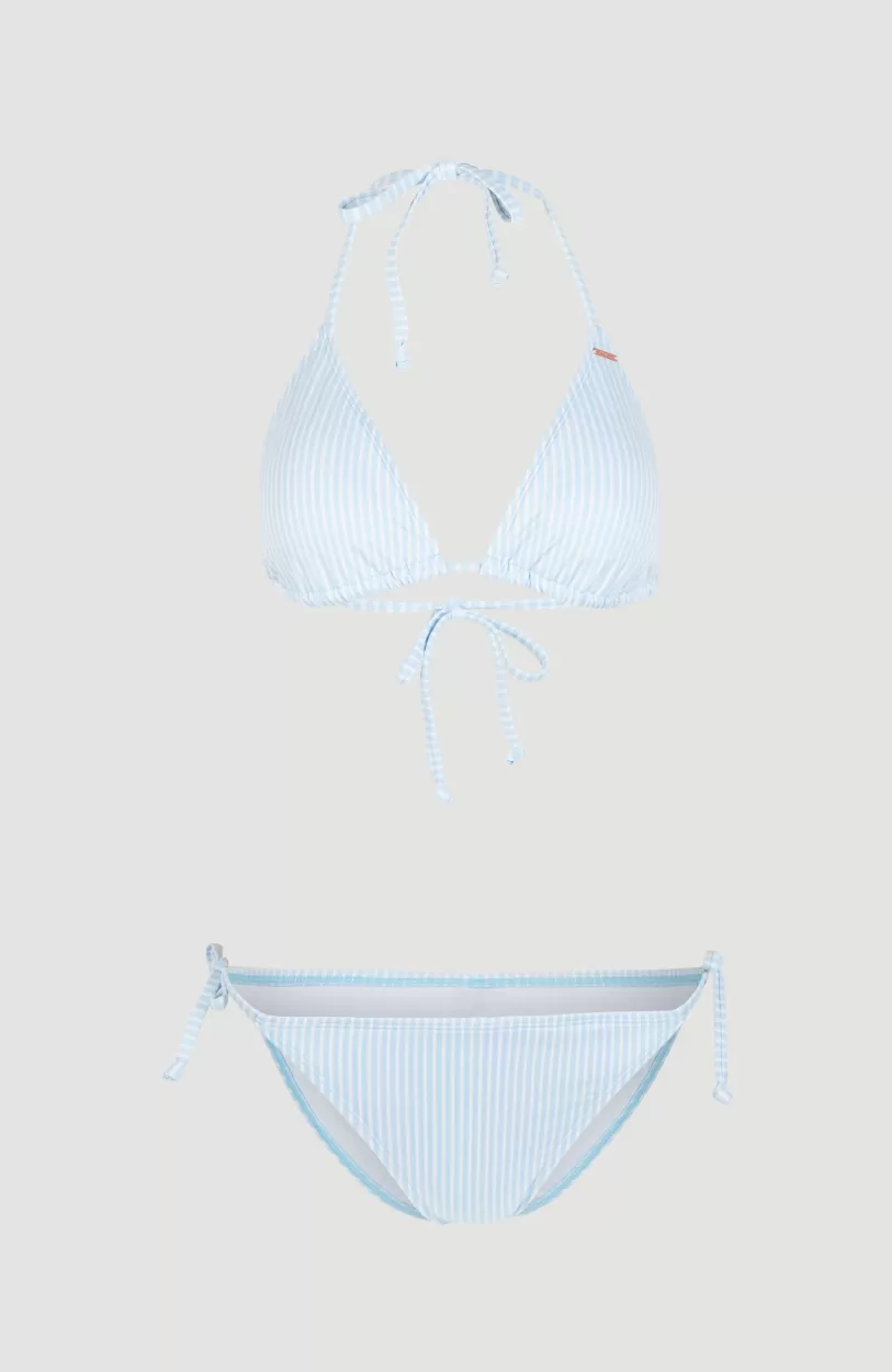 Cheap O’Neill Capri - Bondey Triangelbikiniset | Blue Simple Stripe