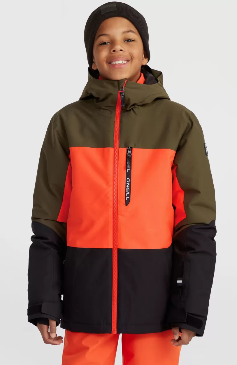 Flash Sale O’Neill Carbonite Wintersportjas | Forest Night Colour Block