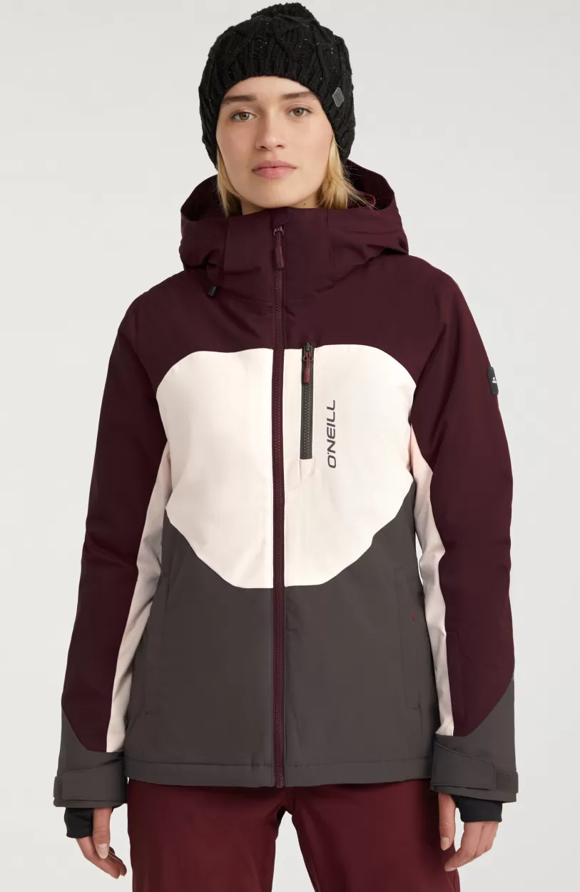 Best O’Neill Carbonite Wintersportjas | Windsor Wine Colour Block