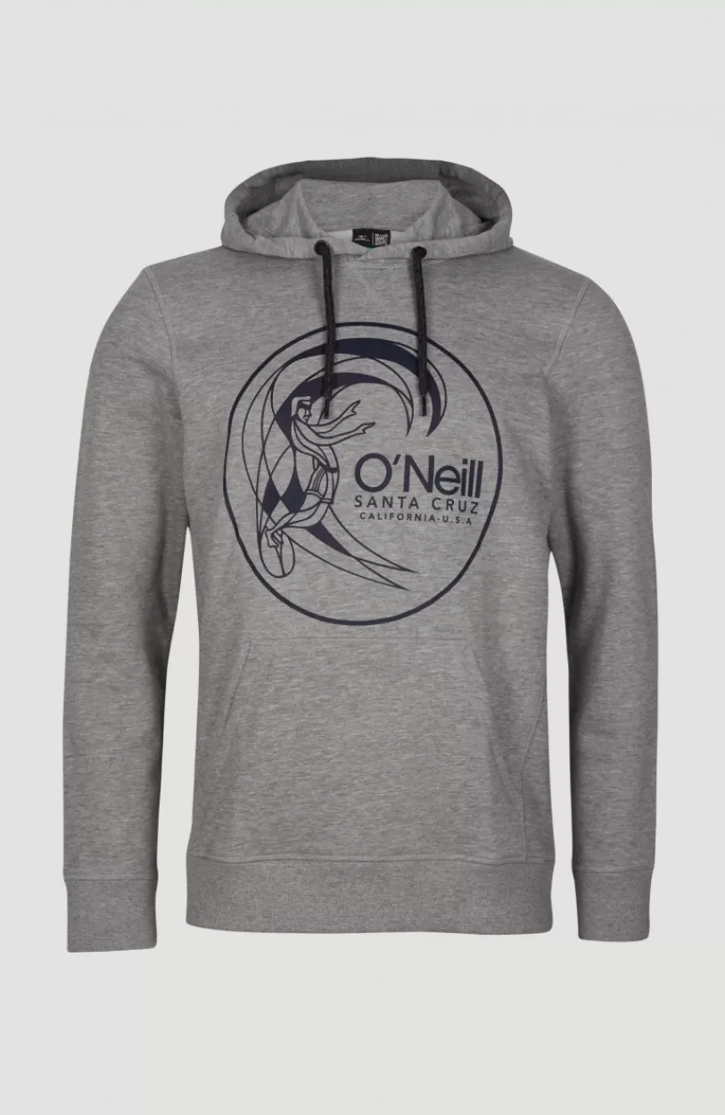 Shop O’Neill Circle Surfer Hoodie | Silver Melee -A