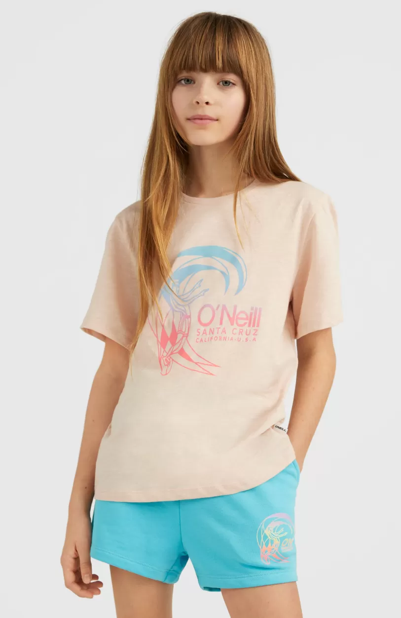 Outlet O’Neill Circle Surfer T-shirt | Peach Whip