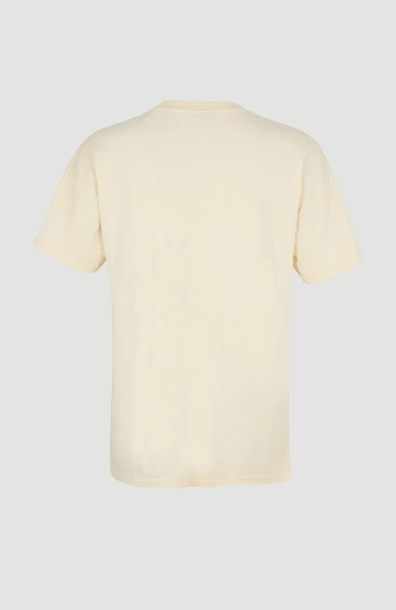 Outlet O’Neill Connective Graphic Long T-shirt | Bleached Sand