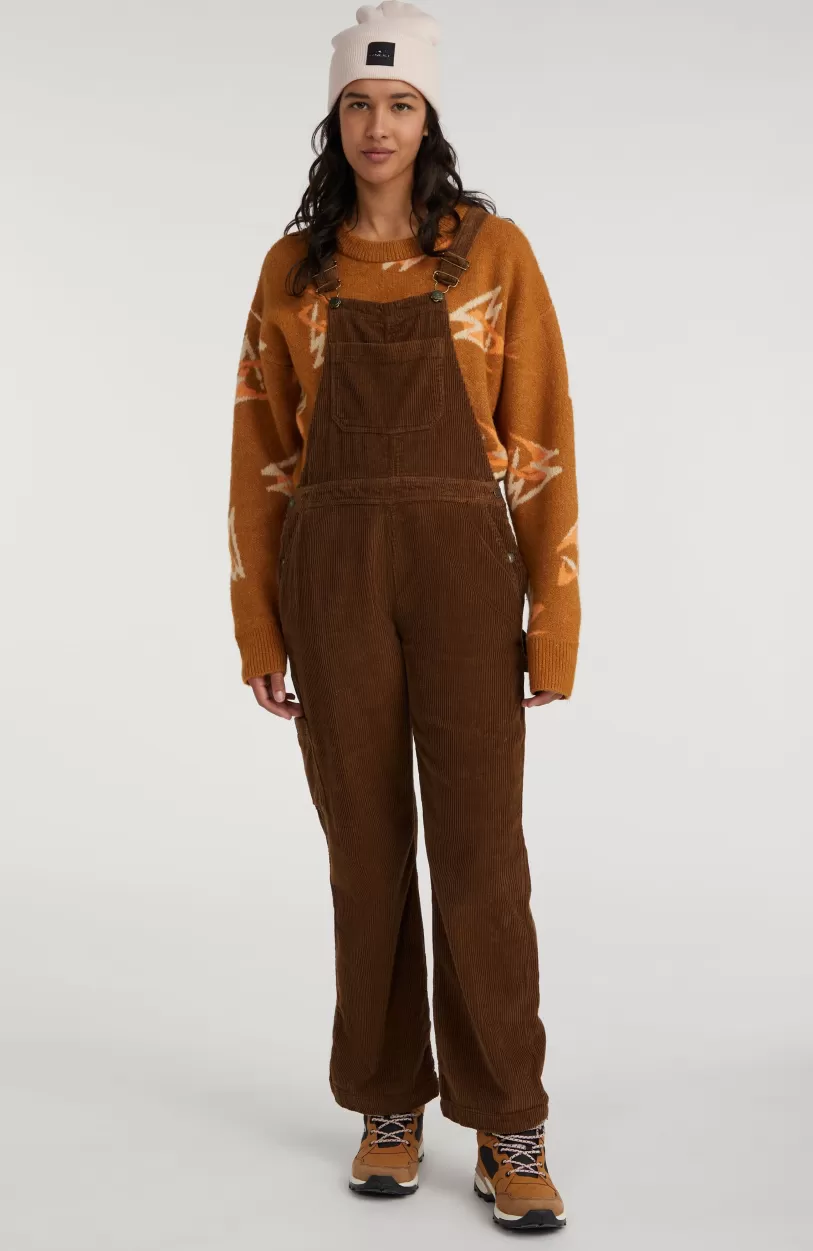 Online O’Neill CORD DUNGAREE | Melted Chocolate