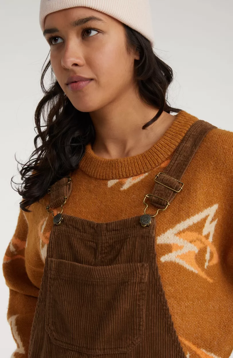 Online O’Neill CORD DUNGAREE | Melted Chocolate