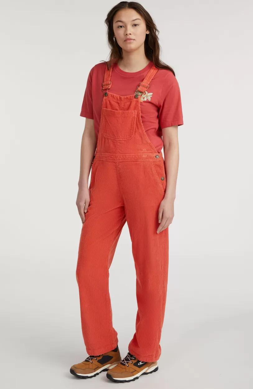 Flash Sale O’Neill CORD DUNGAREE | Red Orcher