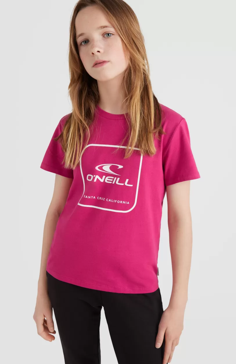 Shop O’Neill Cube T-Shirt | Fuchsia Red