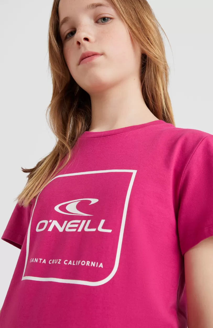 Shop O’Neill Cube T-Shirt | Fuchsia Red