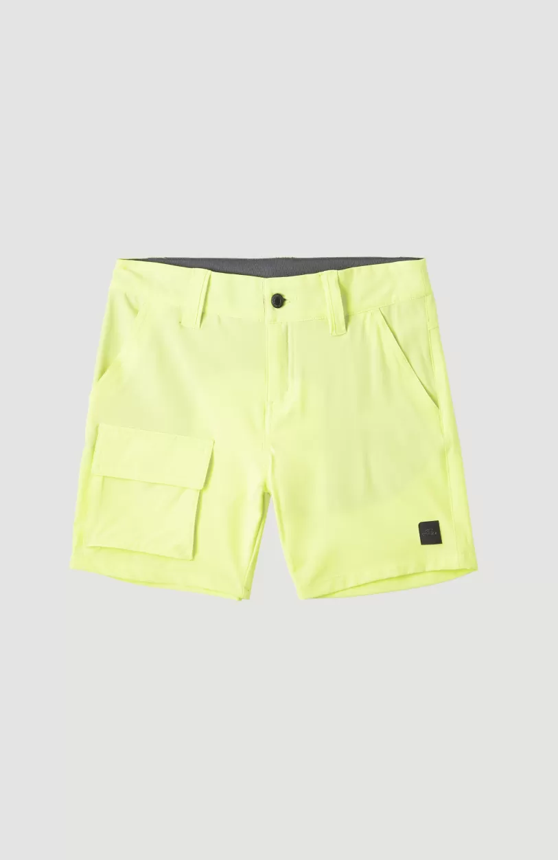 Cheap O’Neill Easton Cargo Hybrid Short | Sunny Lime