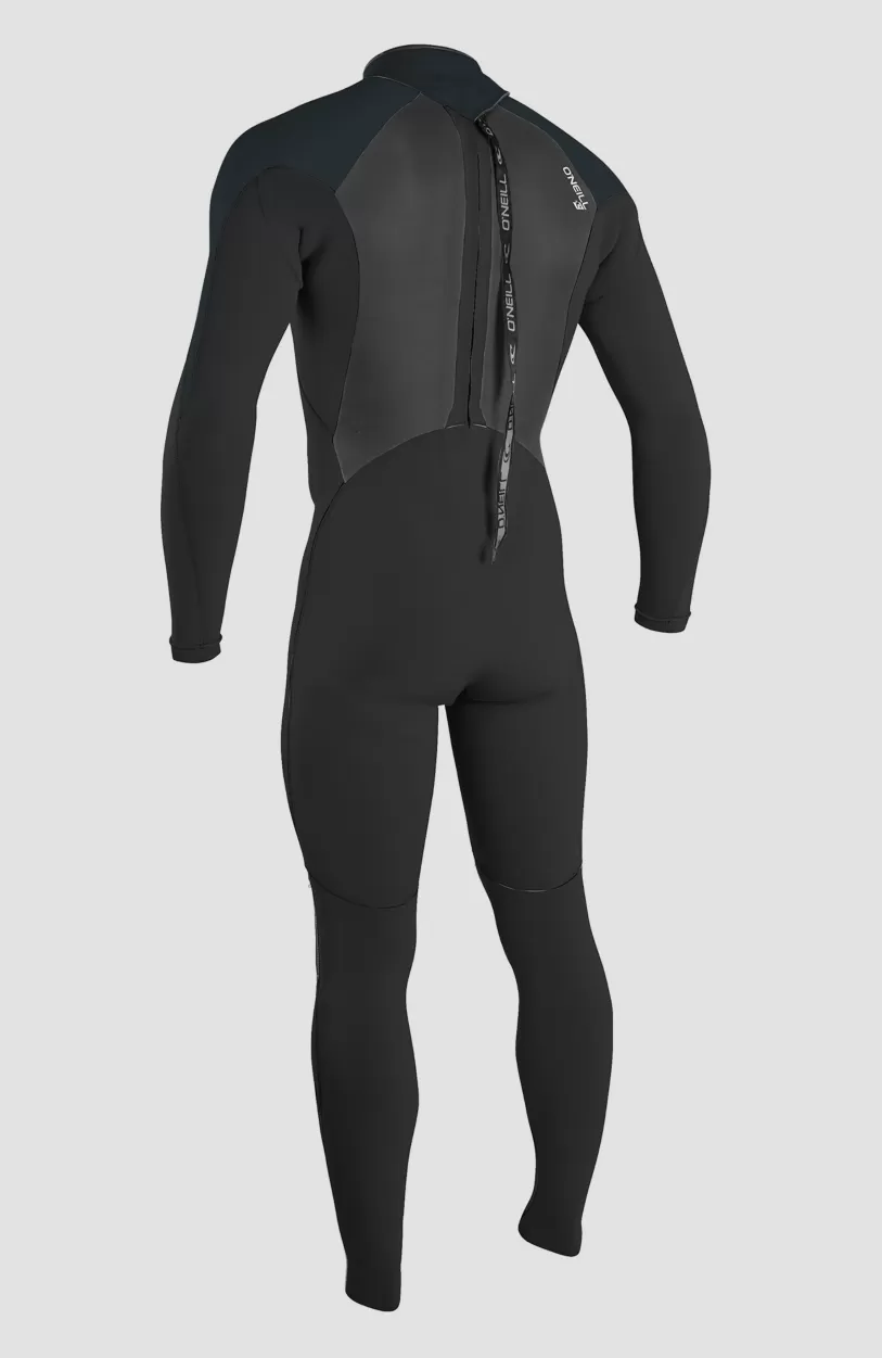 Cheap O’Neill Epic 3/2 Back Zip Full | BLACK/GUNMETAL/DAYGLO