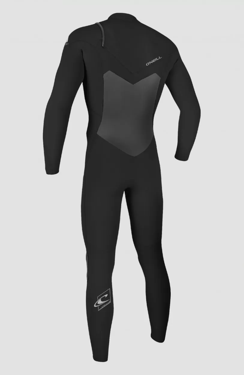 Outlet O’Neill Epic 4/3mm Chest Zip Full Wetsuit | BLACK/BLACK