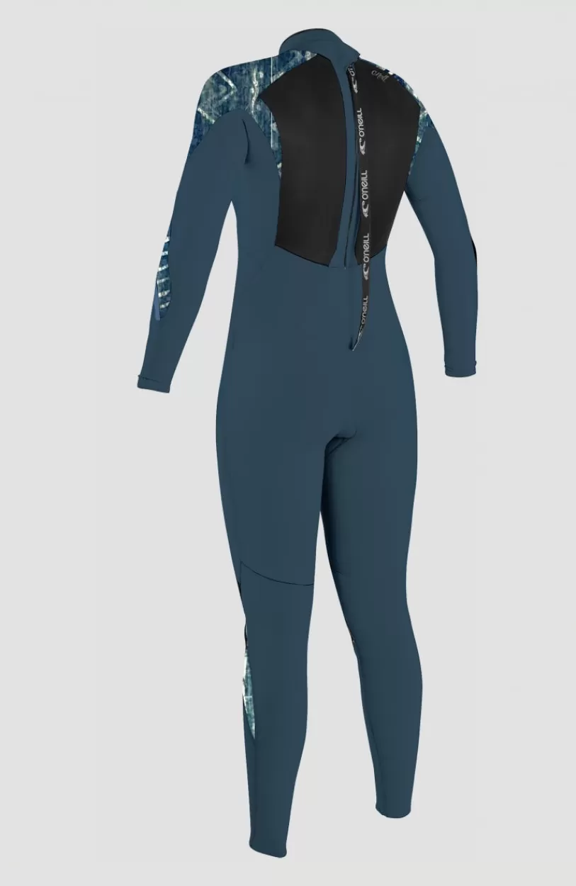 Sale O’Neill Epic 5/4mm Back Zip Full Wetsuit | Shade/Shade/Bungalow Strip