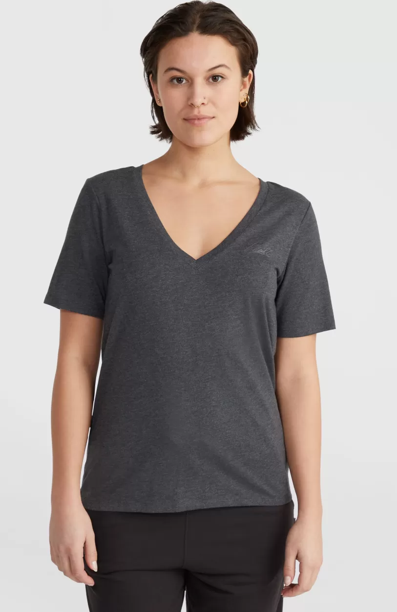 Clearance O’Neill Essentials T-shirt Met V-hals | Black Out