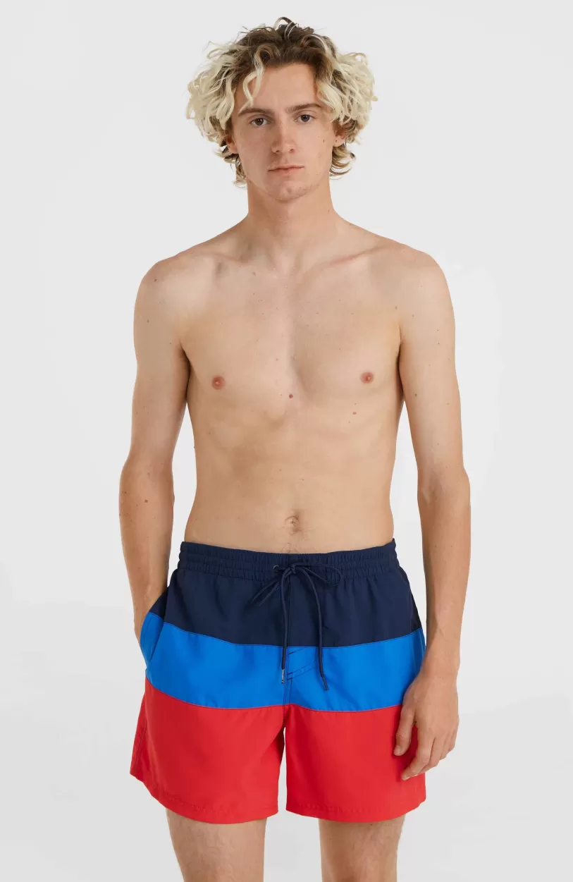 Fashion O’Neill Frame Block Swim Short | Red Multi 2