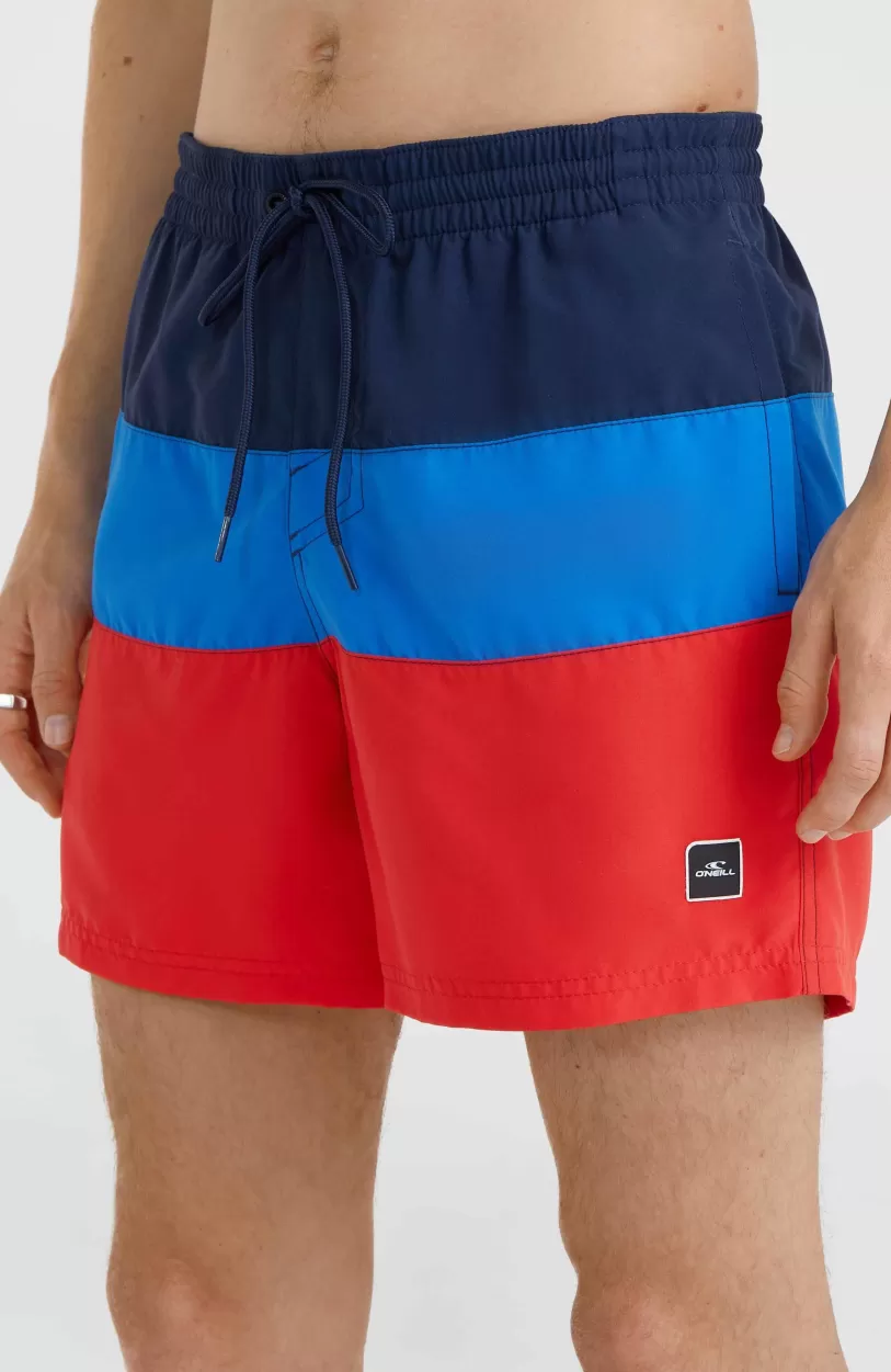 Fashion O’Neill Frame Block Swim Short | Red Multi 2