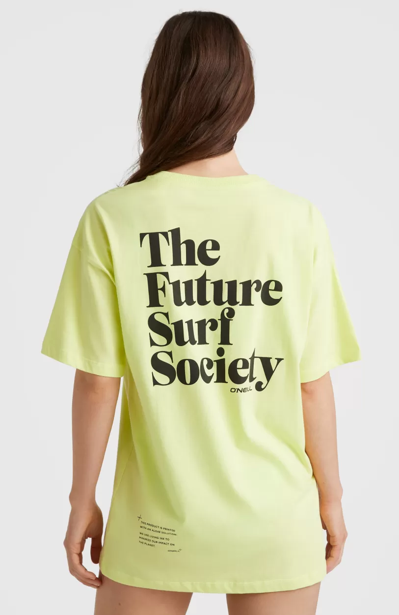 Best O’Neill Future Surf Loose Long T-shirt | Sunny Lime