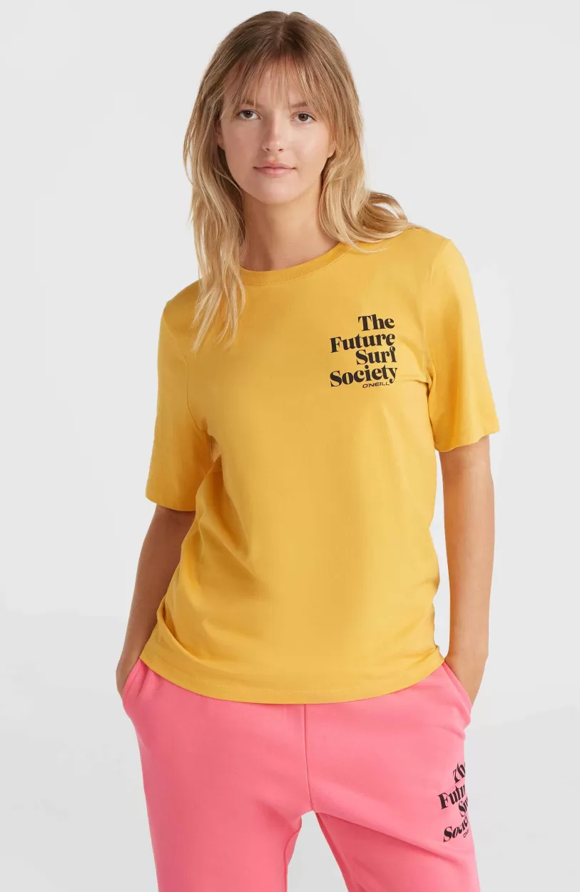 Outlet O’Neill Future Surf Society Regular T-shirt | Golden Haze