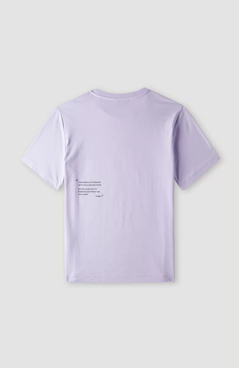 New O’Neill Future Surf Society T-shirt | Purple Rose