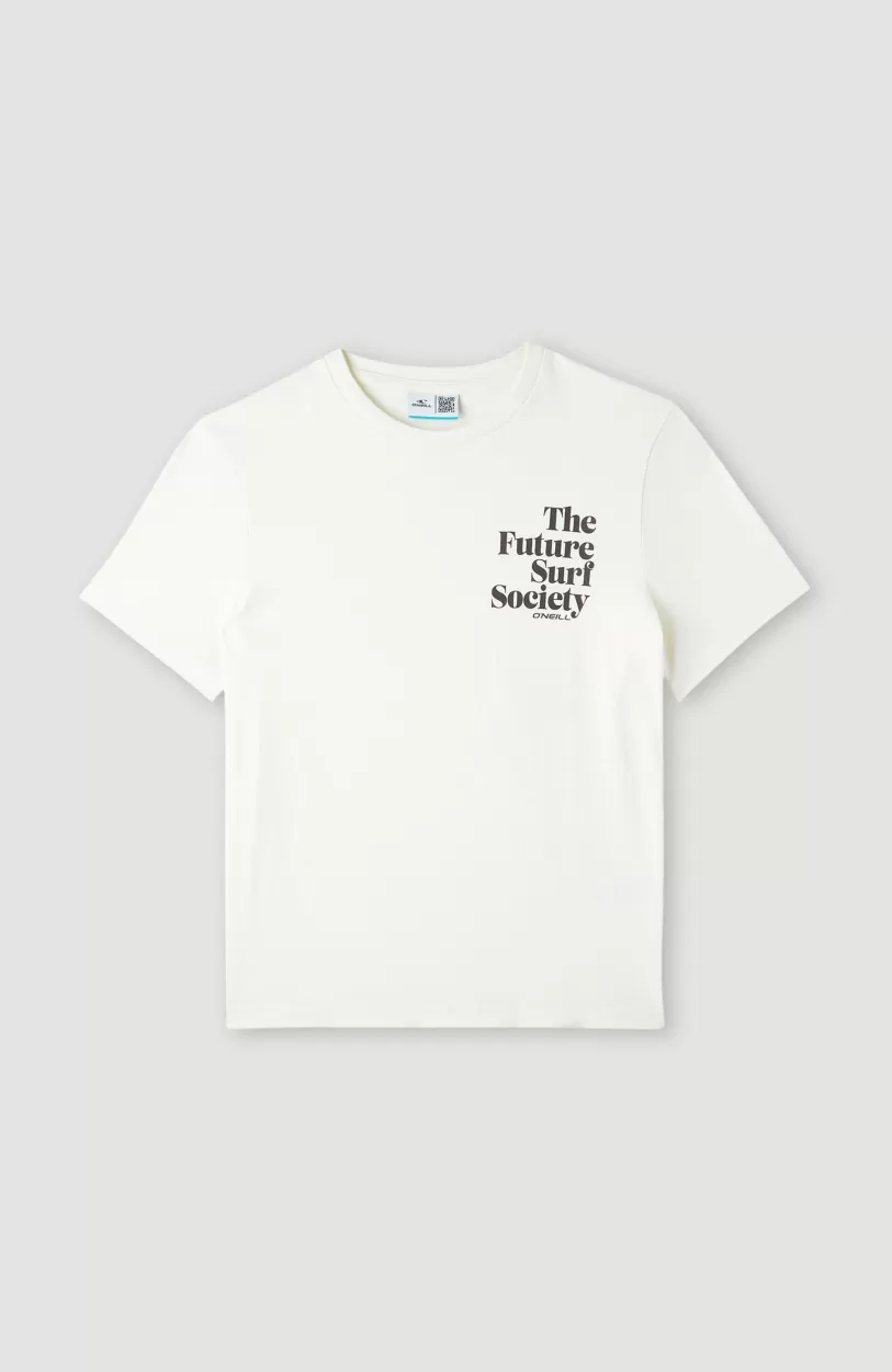 Hot O’Neill Future Surf Society T-shirt | Snow White