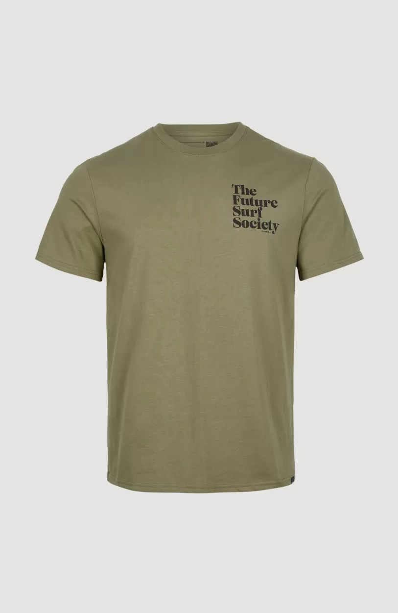 Best O’Neill Future Surf T-shirt | Deep Lichen Green