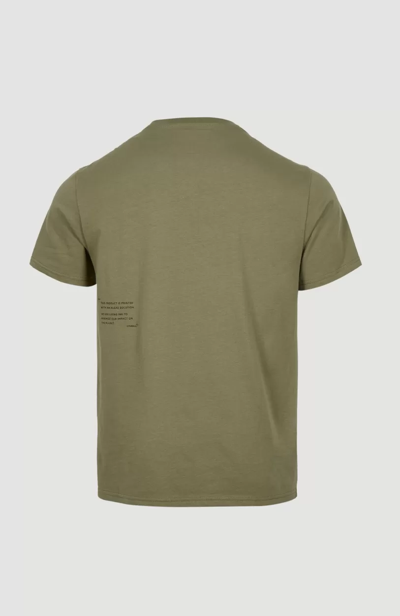 Best O’Neill Future Surf T-shirt | Deep Lichen Green