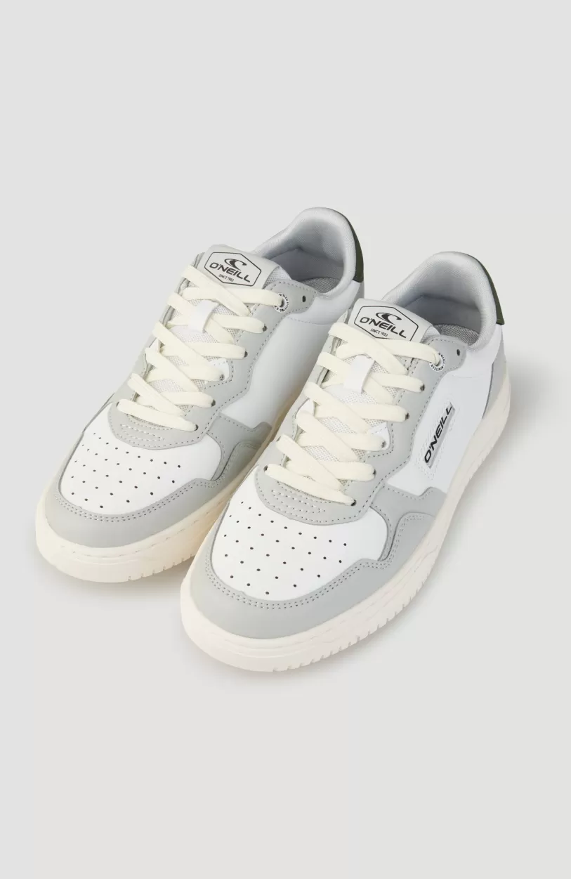 New O’Neill GALVESTON LOW Sneaker | Cool Grey/ White