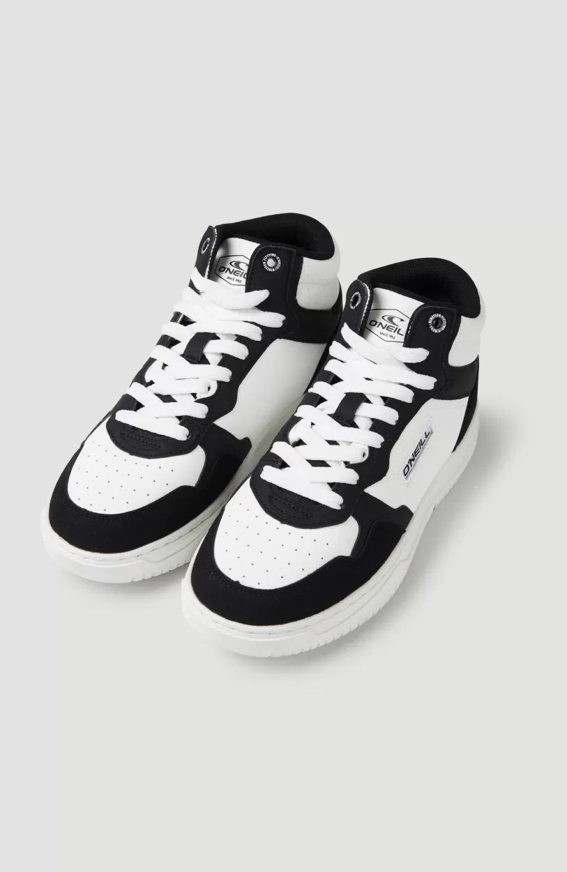 Outlet O’Neill GALVESTON MID Sneakers | BLACK/ BRIGHT WHITE