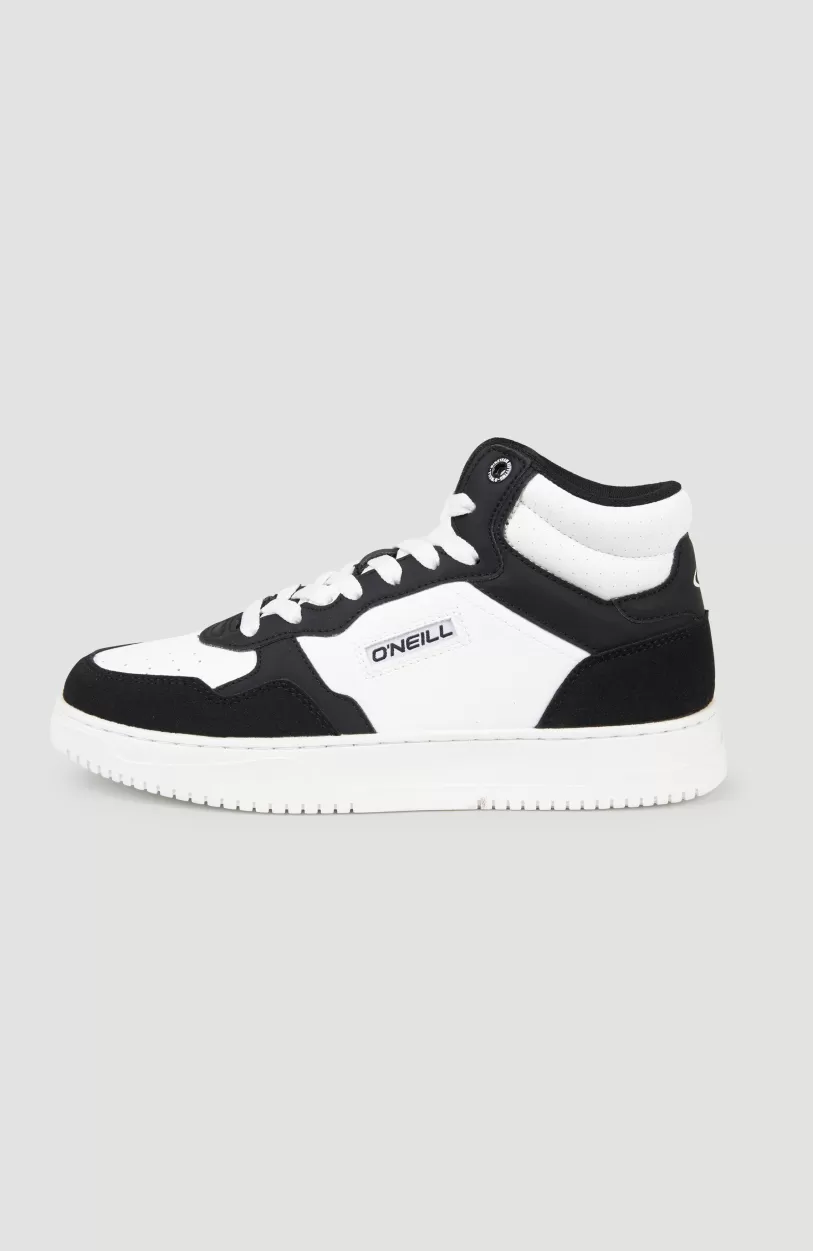 Outlet O’Neill GALVESTON MID Sneakers | BLACK/ BRIGHT WHITE