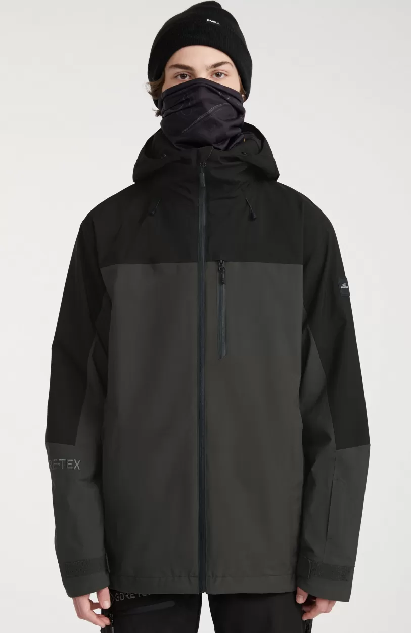 Online O’Neill GORE-TEX Psycho Wintersportjas | Black Out Colour Block