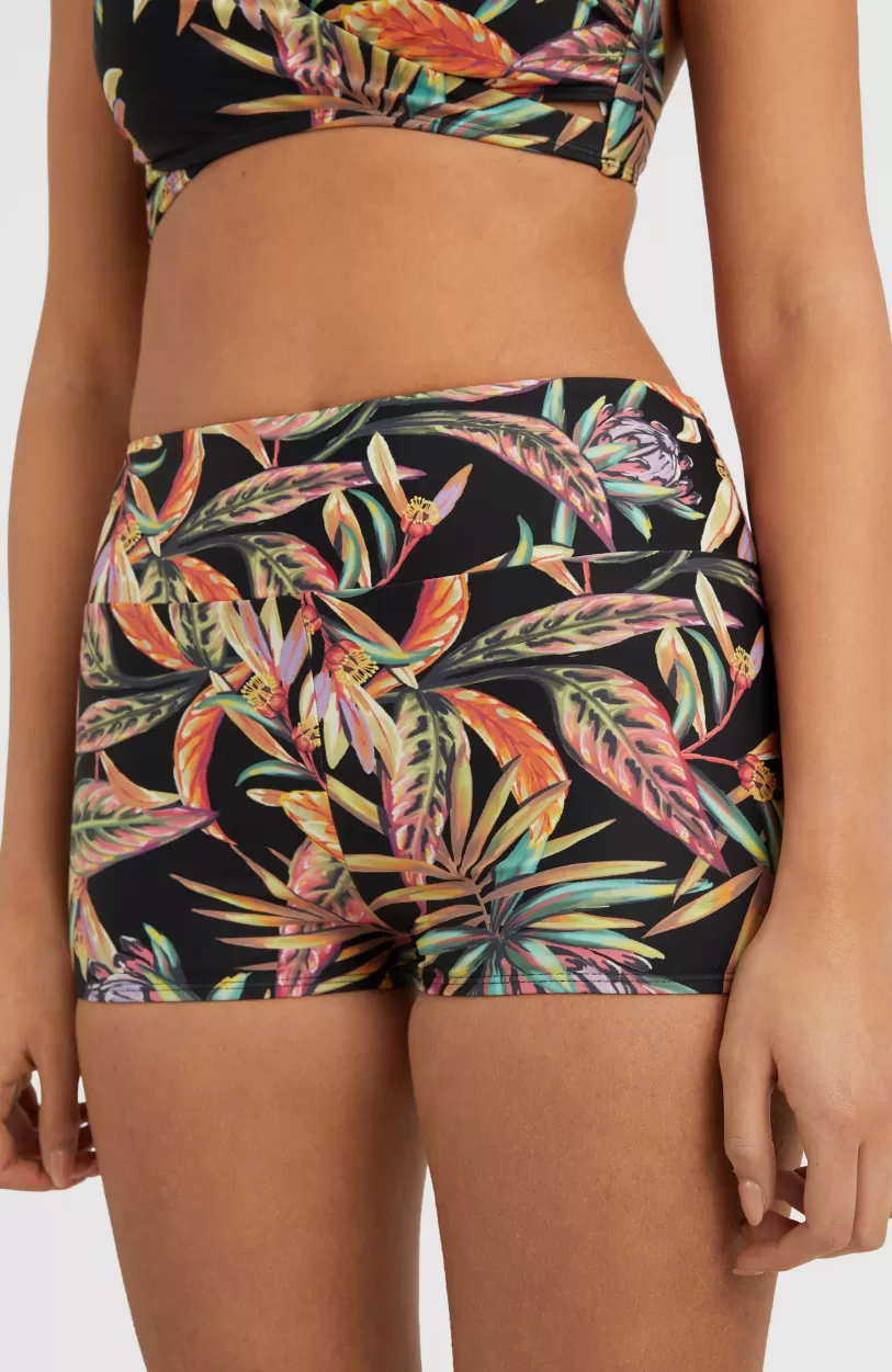 New O’Neill GRENADA BOTTOM | Black Tropical Flower