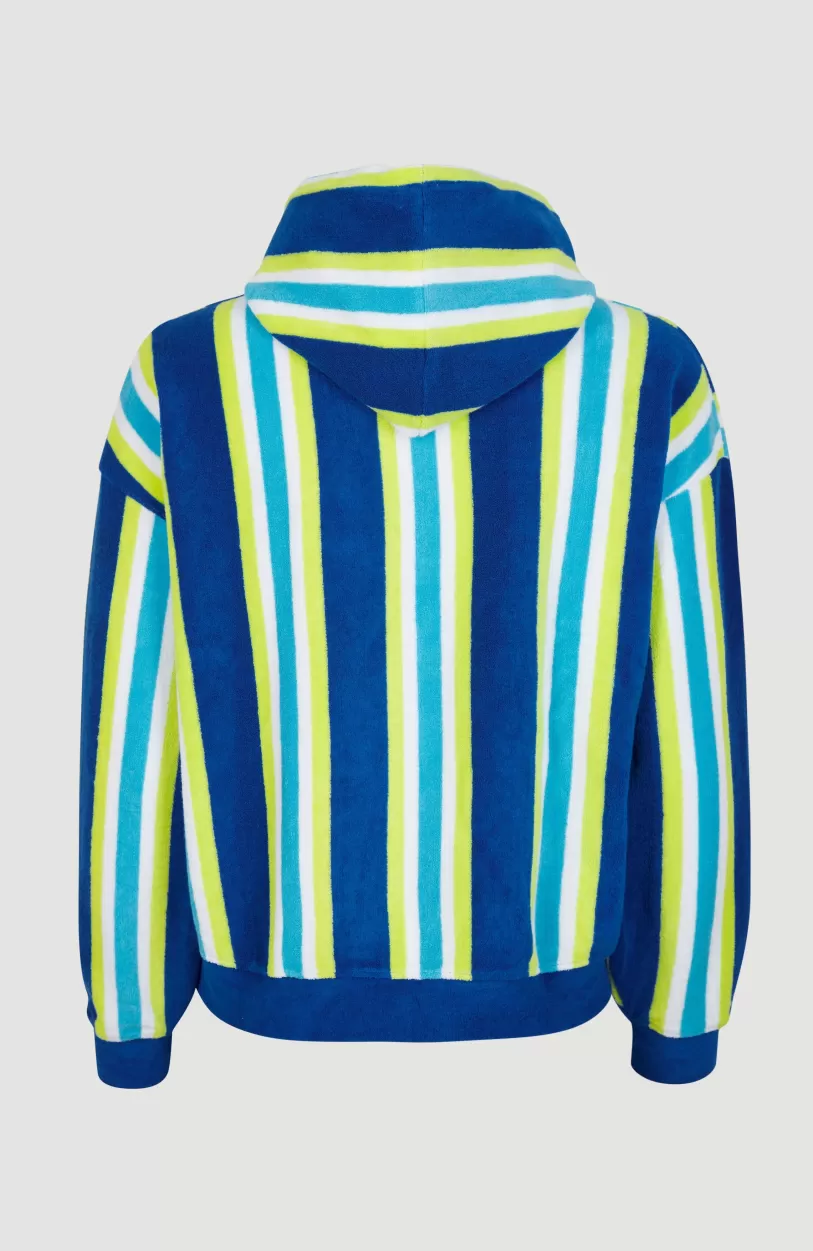 Online O’Neill Hoodie Brights Terry | Blue Towel Stripe