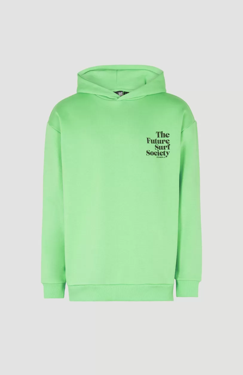 Shop O’Neill Hoodie Future Surf Society | Luminous Green