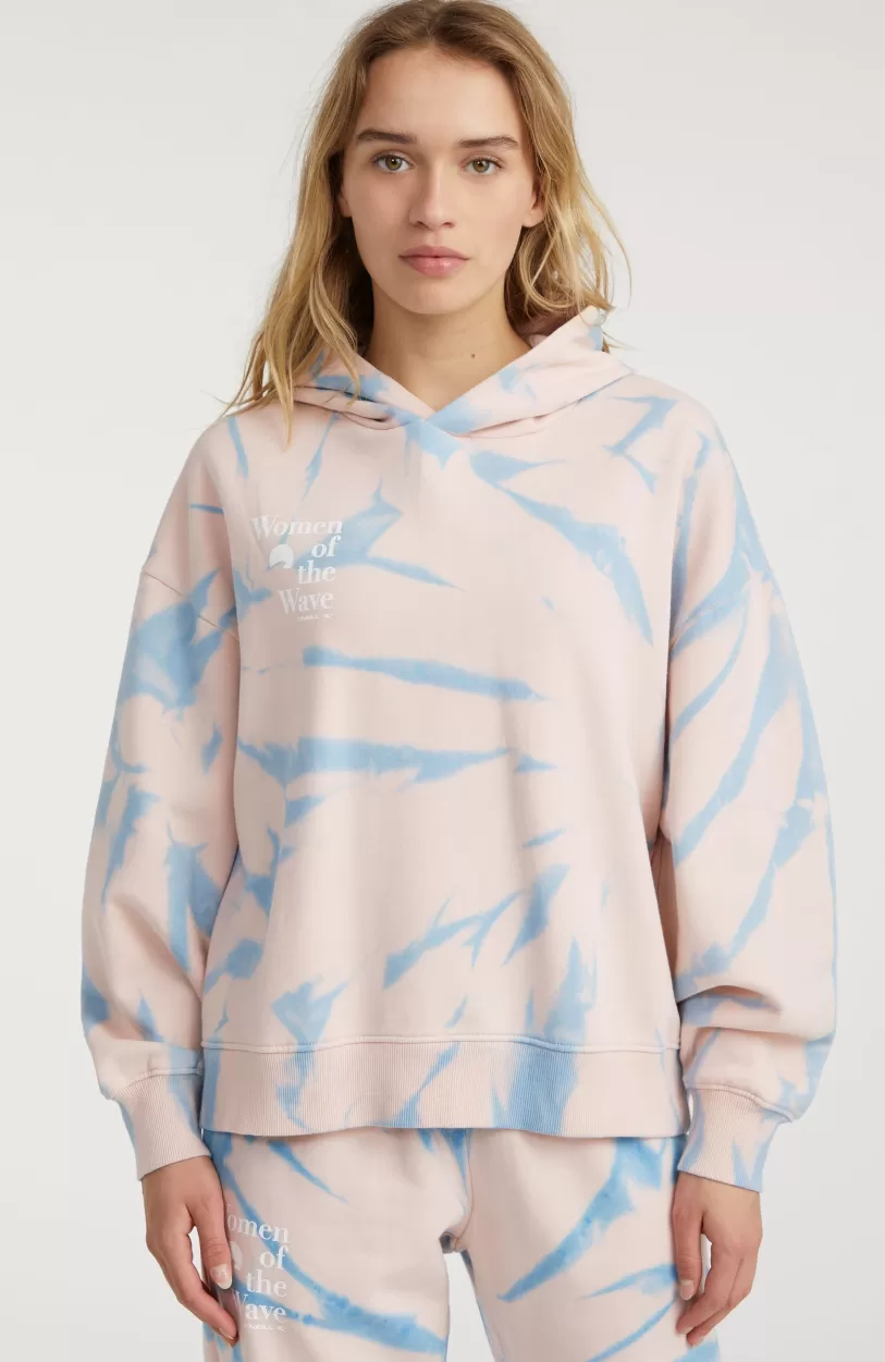 Best O’Neill Hoodie Women Of The Wave | Pink Tie Dye